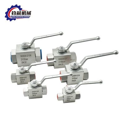 OEM 낮은 온도 KHB3K 휘압 볼 밸브