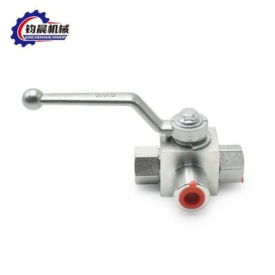 고압 볼 밸브 KHB3K-G1/4 500bar Werkseitige Direkt Versorgung 볼 구조