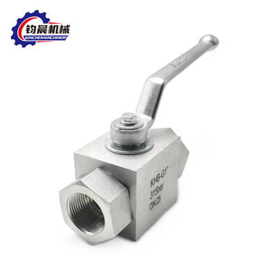 KHB-G1'' 315bar DN 25 고압 가스/물/오일 고온 볼 밸브